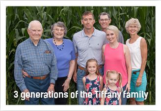 3 Generations of the Tiffany Family
